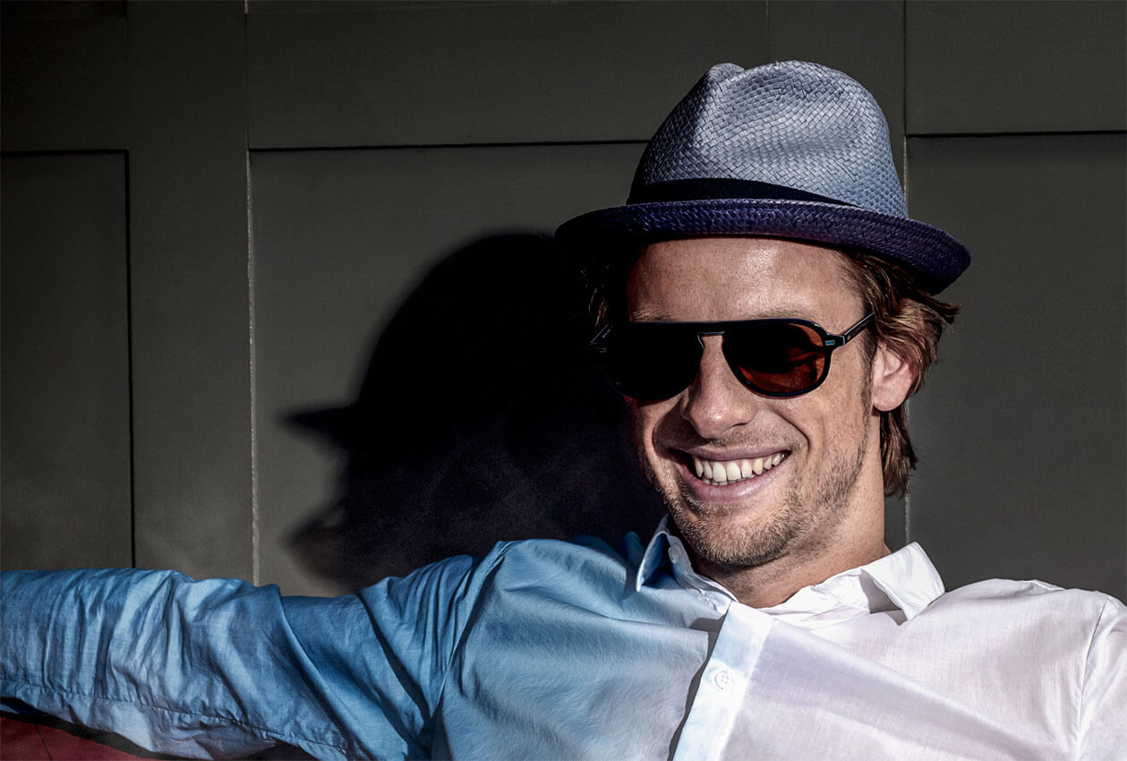 Portrait Of Jenson Button for FHM Magazine By Lee Powers -